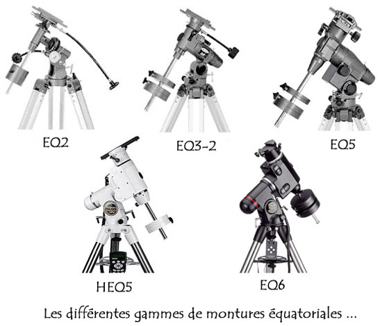 montures équatoriales